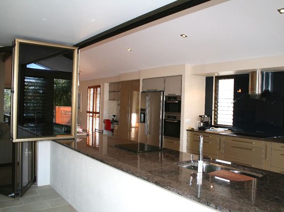 Bifold Windows - Bi-fold windows - Servery Windows ...